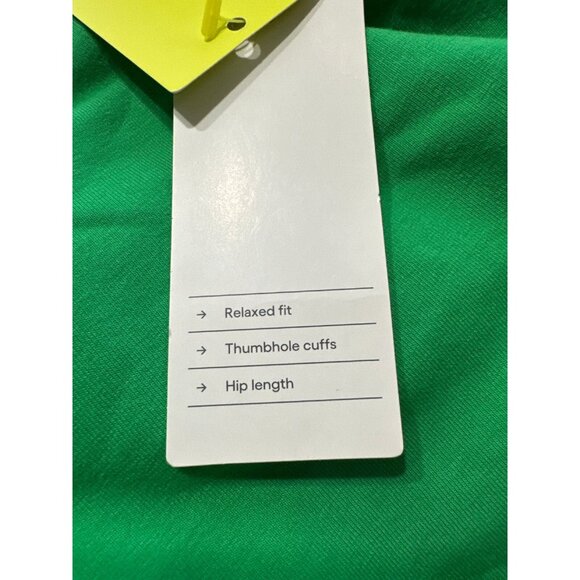 XXL - Womens French Terry Crewneck Sweatshirt - All in Motion - Green - Picture 4 of 8